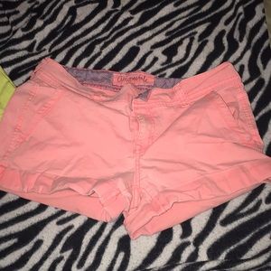 Peach Aeropostale shorts